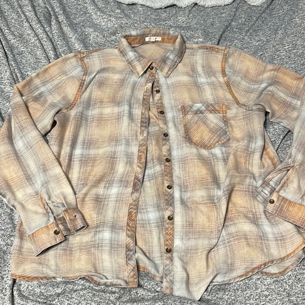 Plaid Button Down